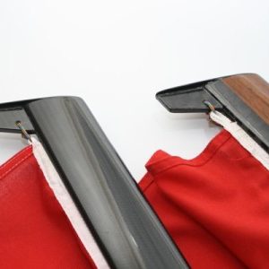 Wing profile flagpoles